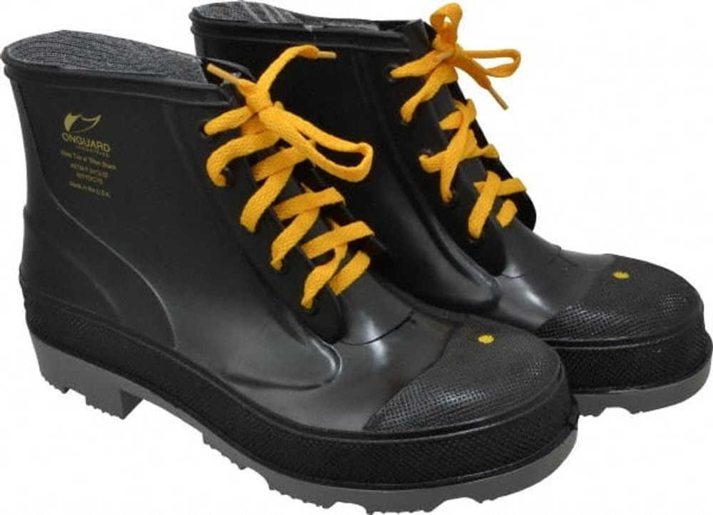 Dunlop Protective Footwear 86104.10 Work Boot: Size 10, 6" High, Polyurethane, Steel Toe
