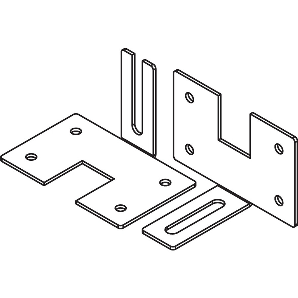 Lorell 90262 Lorell Panel System Wall Brackets