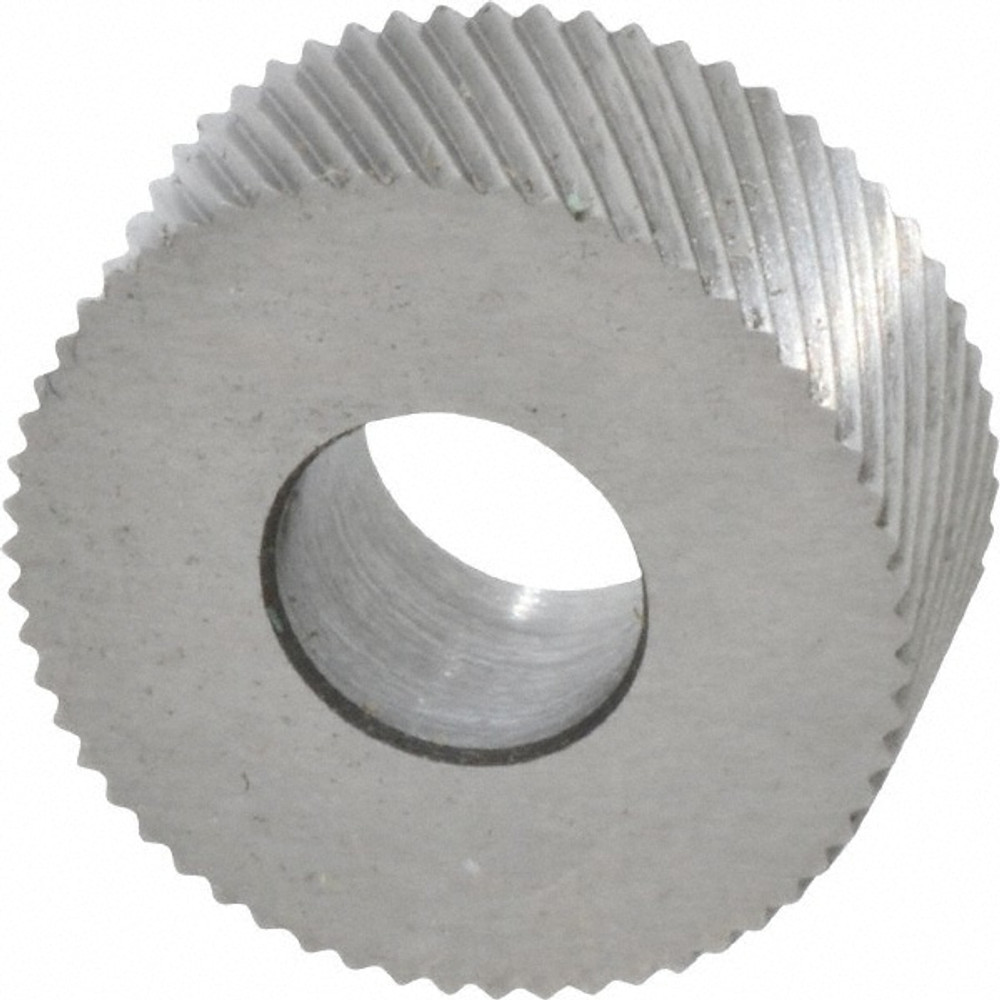 MSC GKLX235 Standard Knurl Wheel: 5/8" Dia, 90 ° Tooth Angle, 35 TPI, Diagonal, Cobalt