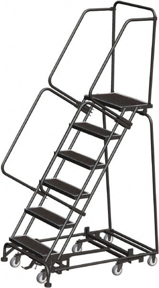 Ballymore 063214XKF Steel Rolling Ladder: 6 Step