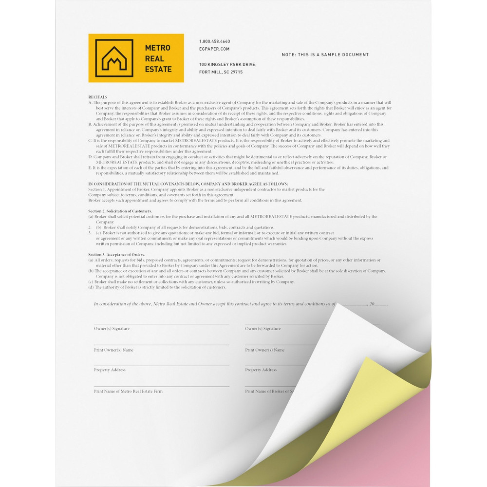 Domtar, Inc Xerox 3R12426 Xerox Bold Digital Carbonless Paper