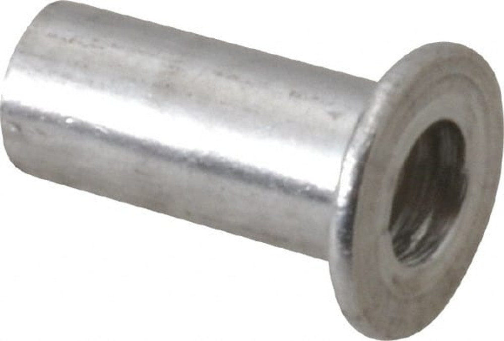 RivetKing. 8C3IRLAP/P100 #8-32, 0.12 to 0.16" Grip, #2, Aluminum Standard Rivet Nut