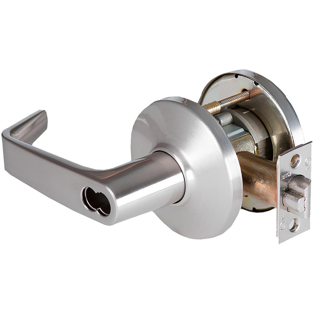 BestDormakaba 9K37YD15DS3626 Lever Locksets; Lockset Type: Exit ; Key Type: Keyed Different ; Back Set: 2-3/4 (Inch); Cylinder Type: Less Core ; Material: Metal ; Door Thickness: 1-3/4 to 2-1/4