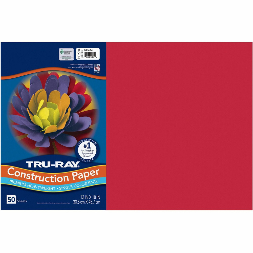 Dixon Ticonderoga Company Dixon 102994 Tru-Ray Heavyweight Construction Paper
