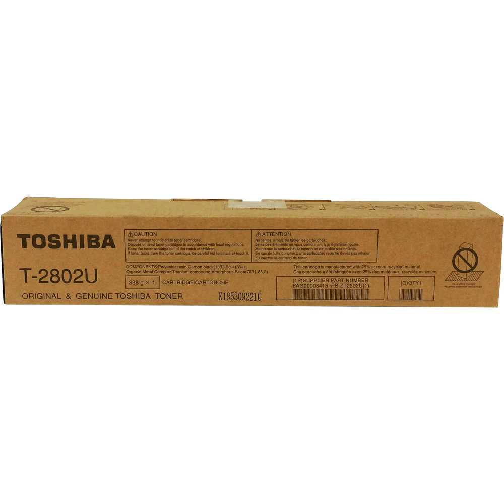 Toshiba T2802U Toshiba Original Laser Toner Cartridge - Black - 1 Each