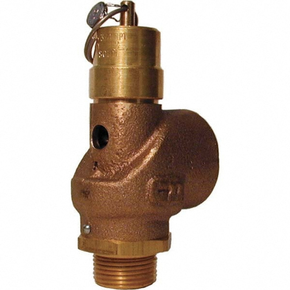 Control Devices SCB7510-0A150 ASME Safety Relief Valve: 3/4" Inlet, 586 CFM, 150 Max psi