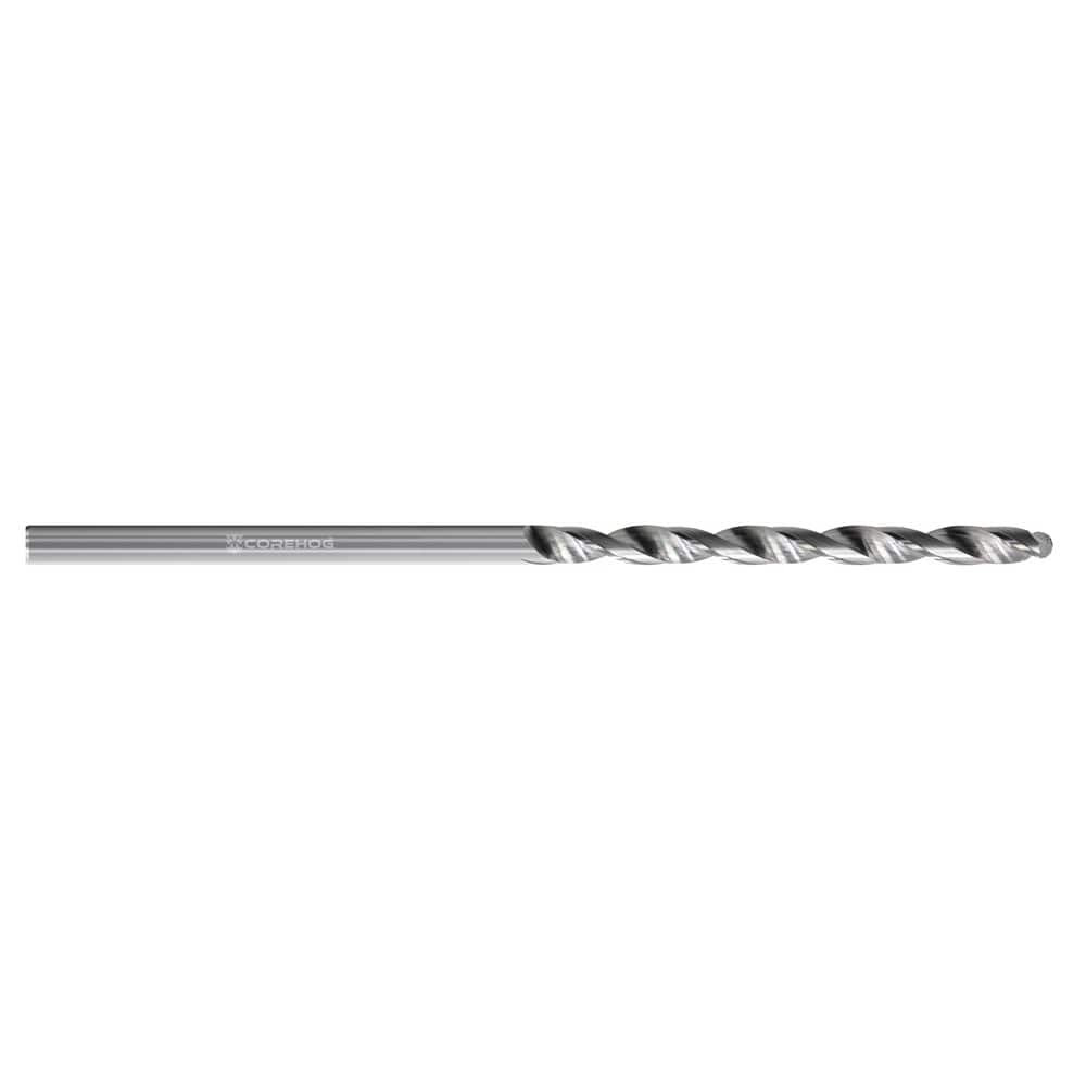 Corehog C14893 Jobber Length Drill Bit: #40, 118 &deg;, Solid Carbide