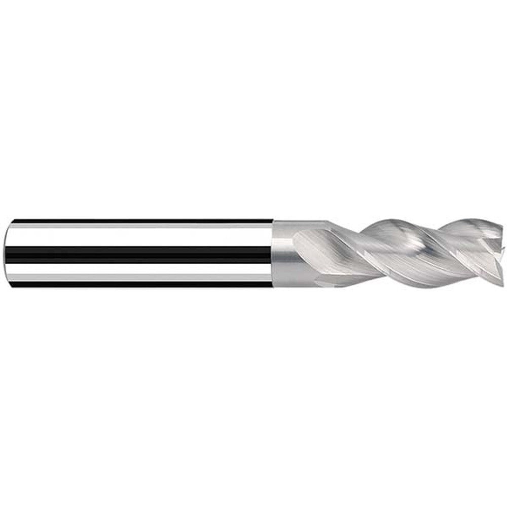 Fraisa C15530391 Square End Mill: 8.00 mm Dia, 19.00 mm LOC, 3 Flute, Solid Carbide