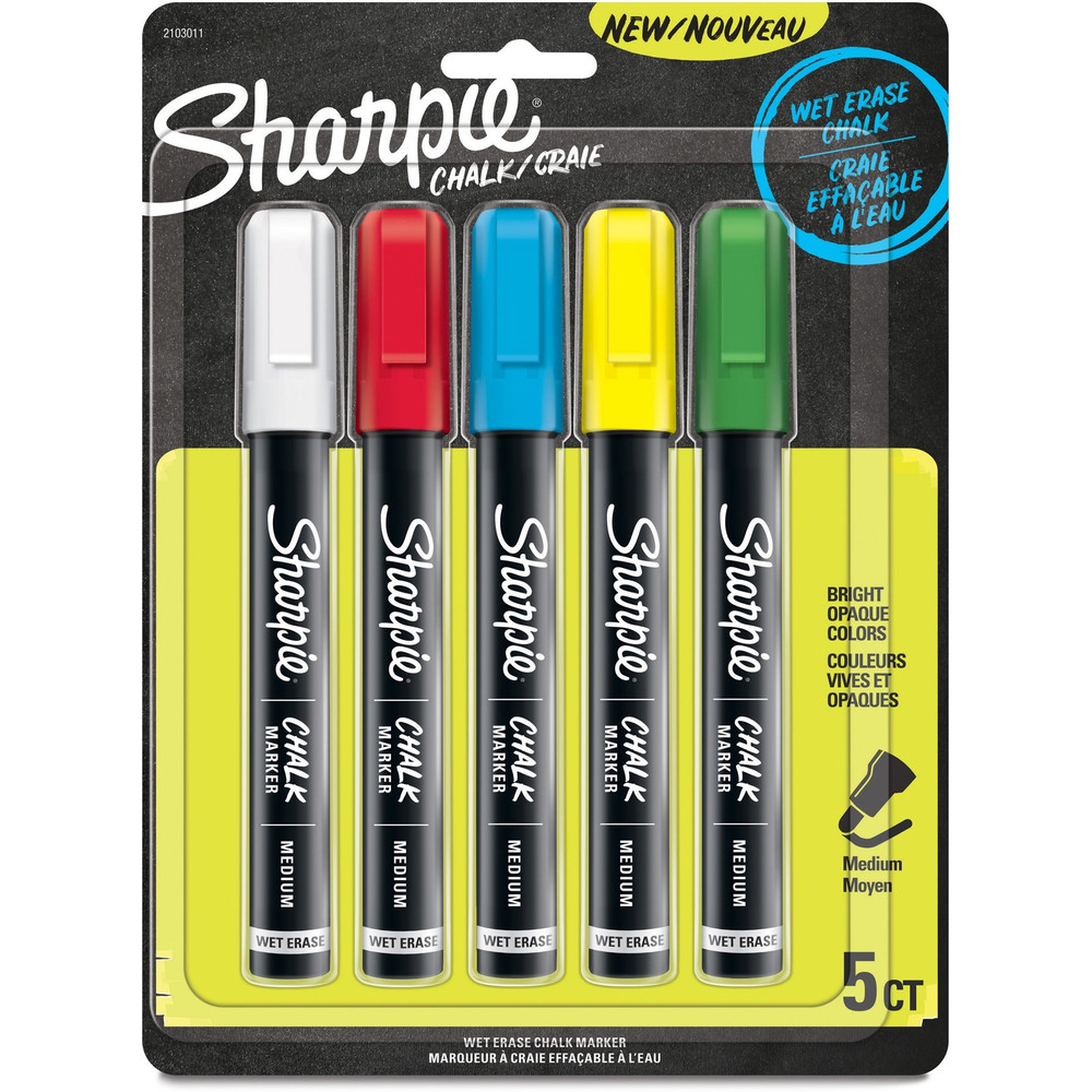 Newell Brands Sharpie 2103011 Sharpie Wet Erase Chalk Markers