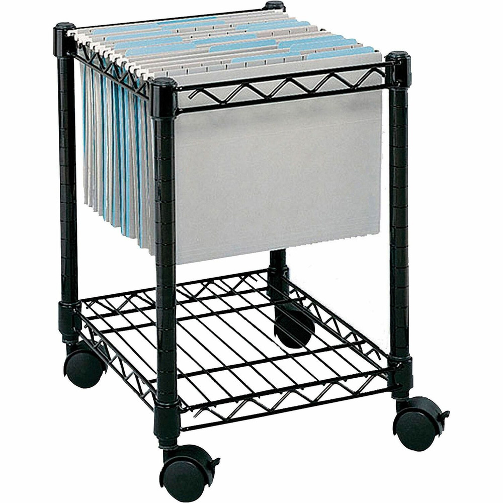 Safco Products Safco 5277BL Safco Compact Mobile File Cart