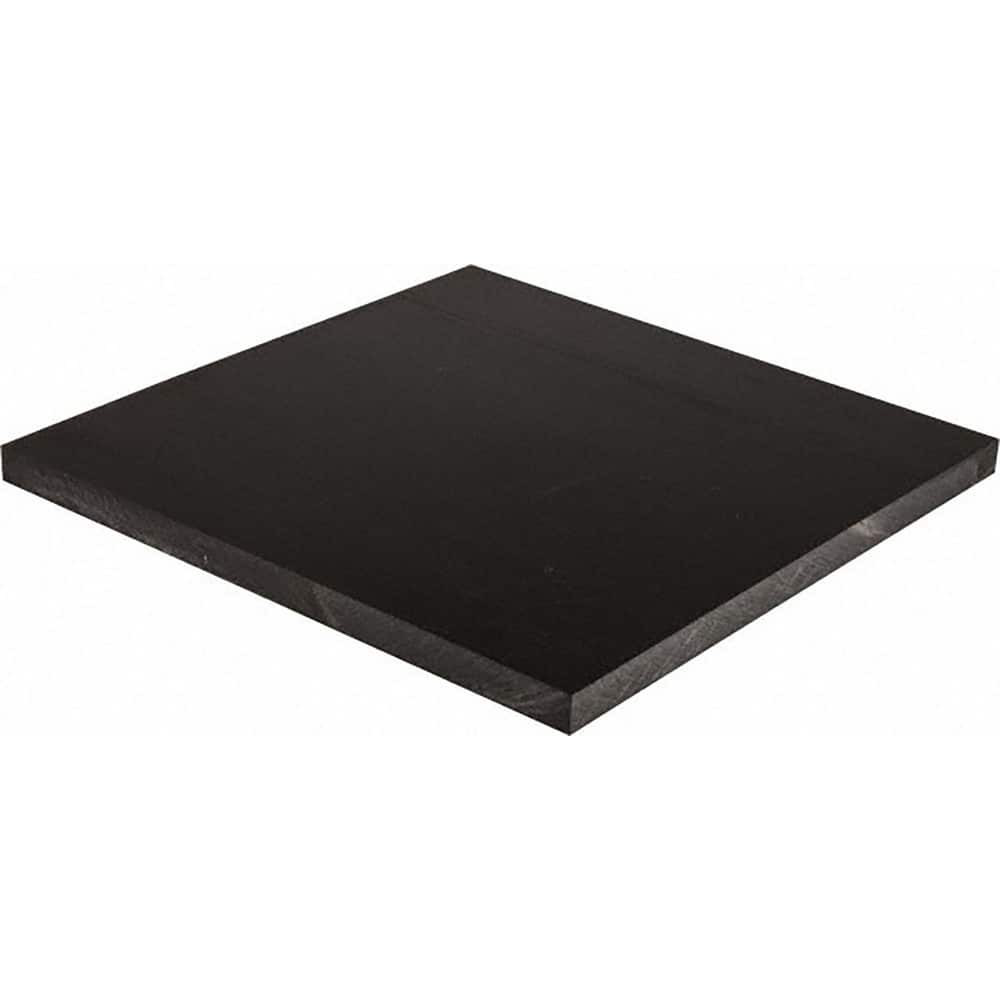 Value Collection SACEBK.750C Plastic Sheets; Material: POM ; Thickness (Inch): 3/4in ; Color: Black ; Hardness: 120 HRR ; Tensile Strength (psi): 9700 ; Width (Feet): 1ft