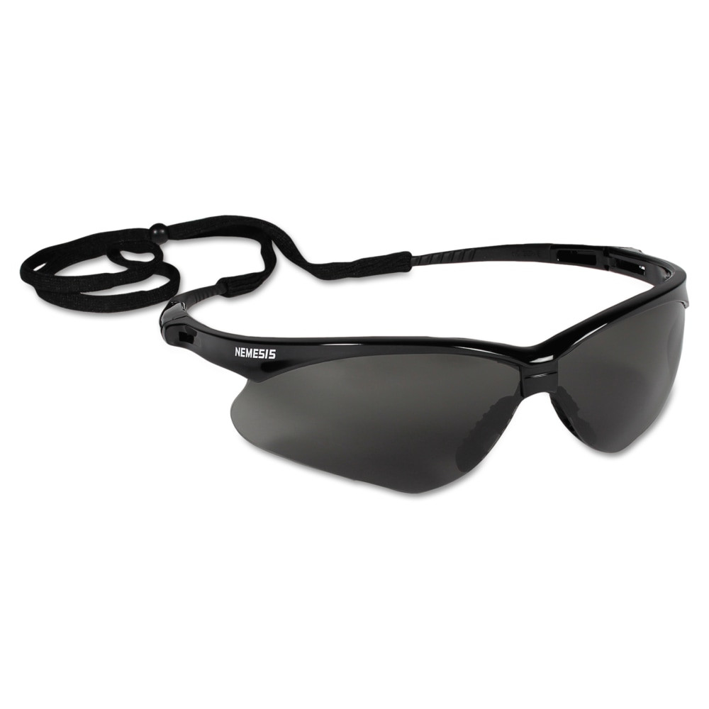 KIMBERLY-CLARK Jackson Safety 22475  V30 Nemesis Eyewear, Black Frame/ Smoke Lens