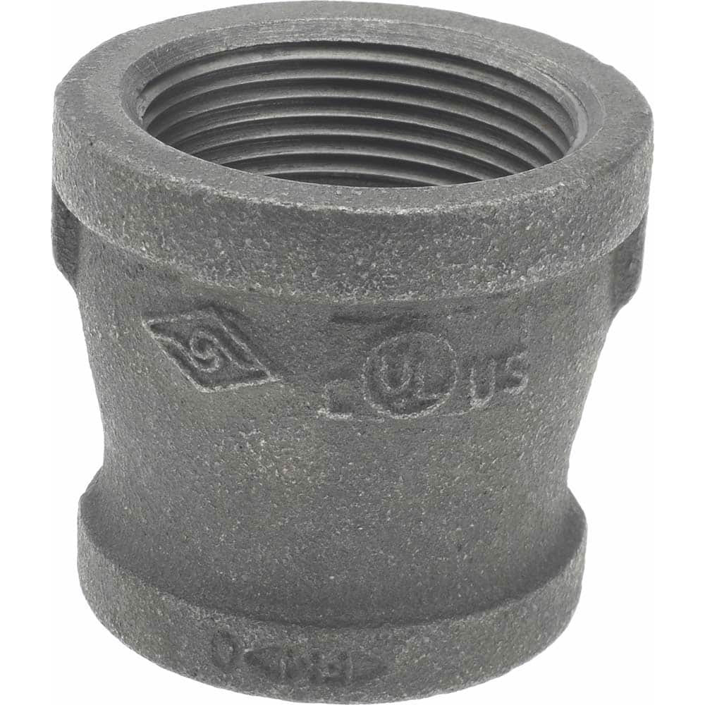 B&K Mueller 521-376HN Black Reducing Coupling: 1-1/2 x 1-1/4", Threaded