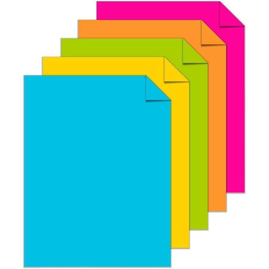Neenah Paper, Inc Astrobrights 99904 Astrobrights Color Card Stock - 5 Assorted Colours