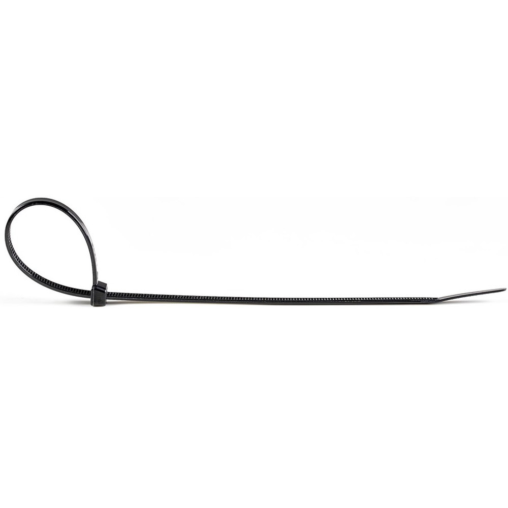 StarTech.com CBMZT10BK StarTech.com 10"(25cm) Cable Ties, 2-5/8"(68mm) Dia, 50lb(22kg) Tensile Strength, Nylon Self Locking Ties, UL Listed, 1000 Pack, Black