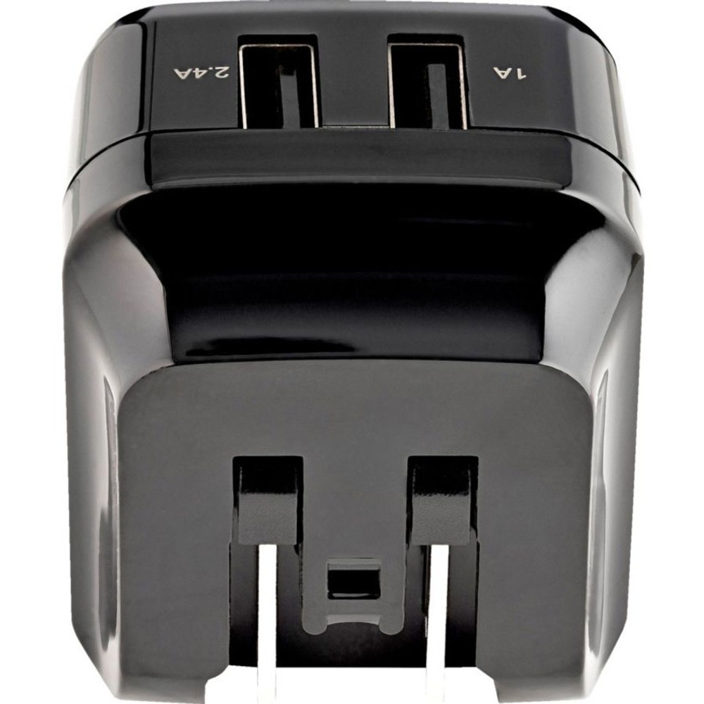 StarTech.com USB2PACBK StarTech.com Travel USB Wall Charger - 2 Port - Black - Universal Travel Adapter - International Power Adapter - USB Charger