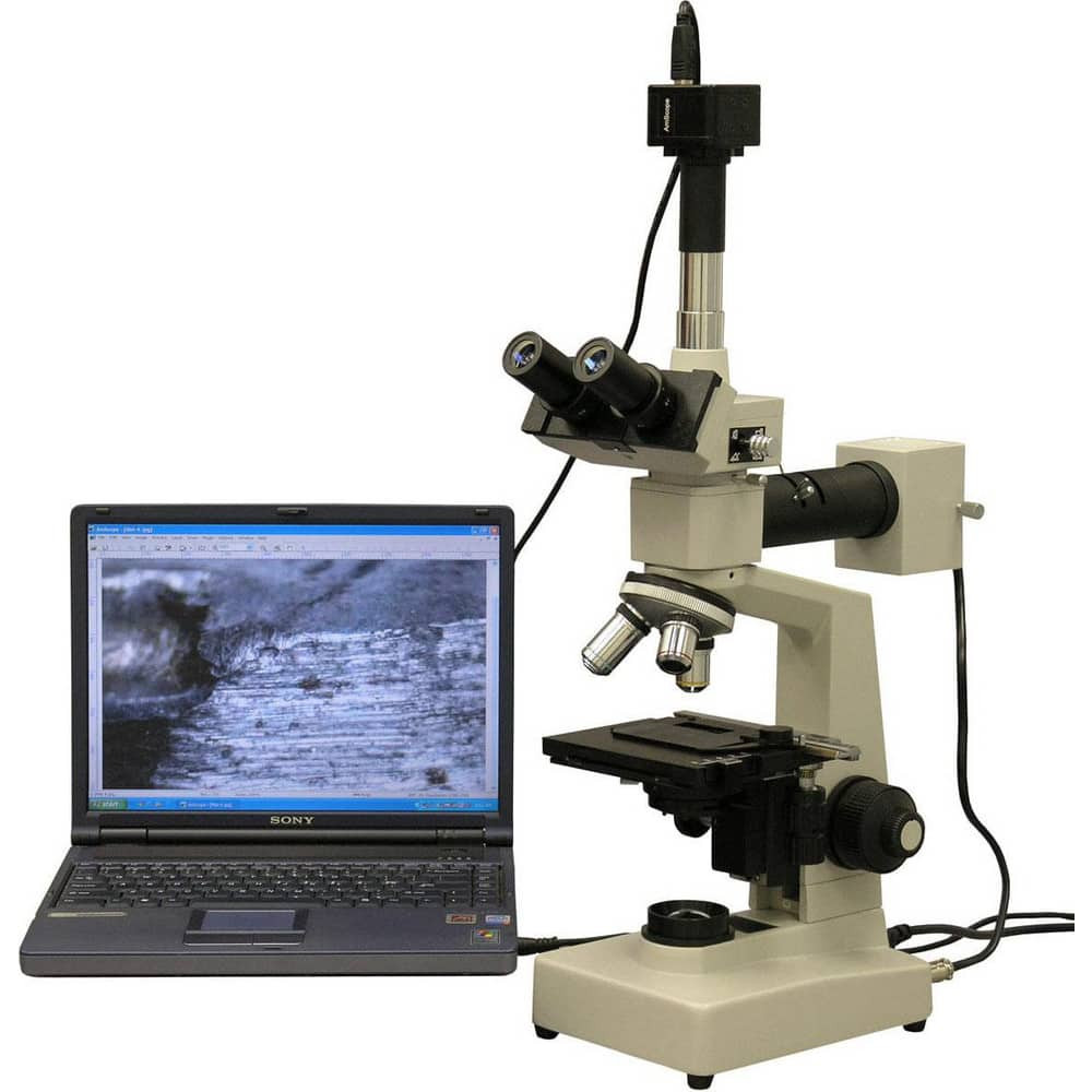 AmScope ME300TZC-2L-5M Microscopes; Microscope Type: Stereo ; Eyepiece Type: Trinocular ; Image Direction: Upright ; Eyepiece Magnification: 10x