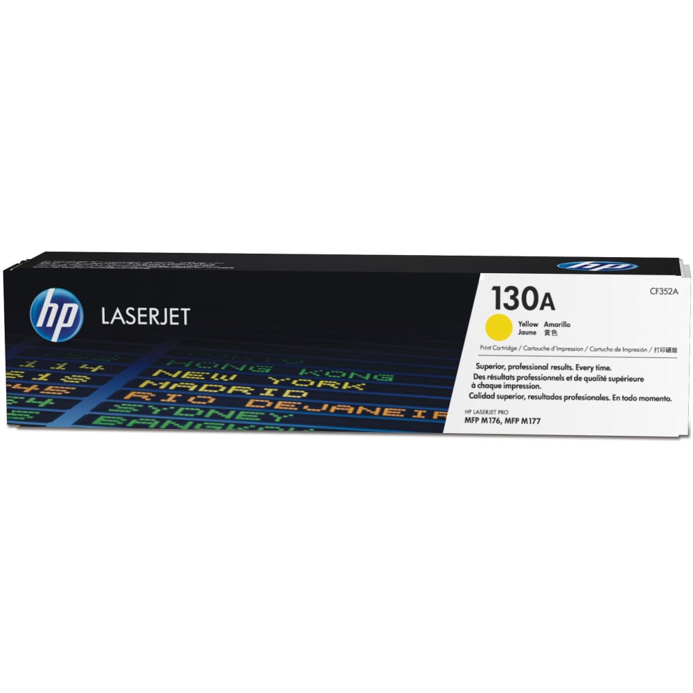 HP INC. CF352A HP 130A Yellow Toner Cartridge, CF352A