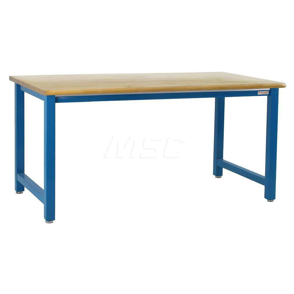 BenchPro KWLR24120+LP-BF Stationary Work Bench: 120" Wide, 24" Deep, 36" High