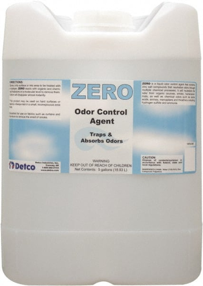 Detco 1875-C05 Zero, 5 Gal Cube, Odor Counteractant