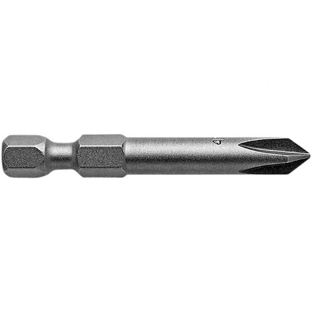 Apex 493-BFX Power Screwdriver Bit: #1 Phillips, 1/4" Hex Drive