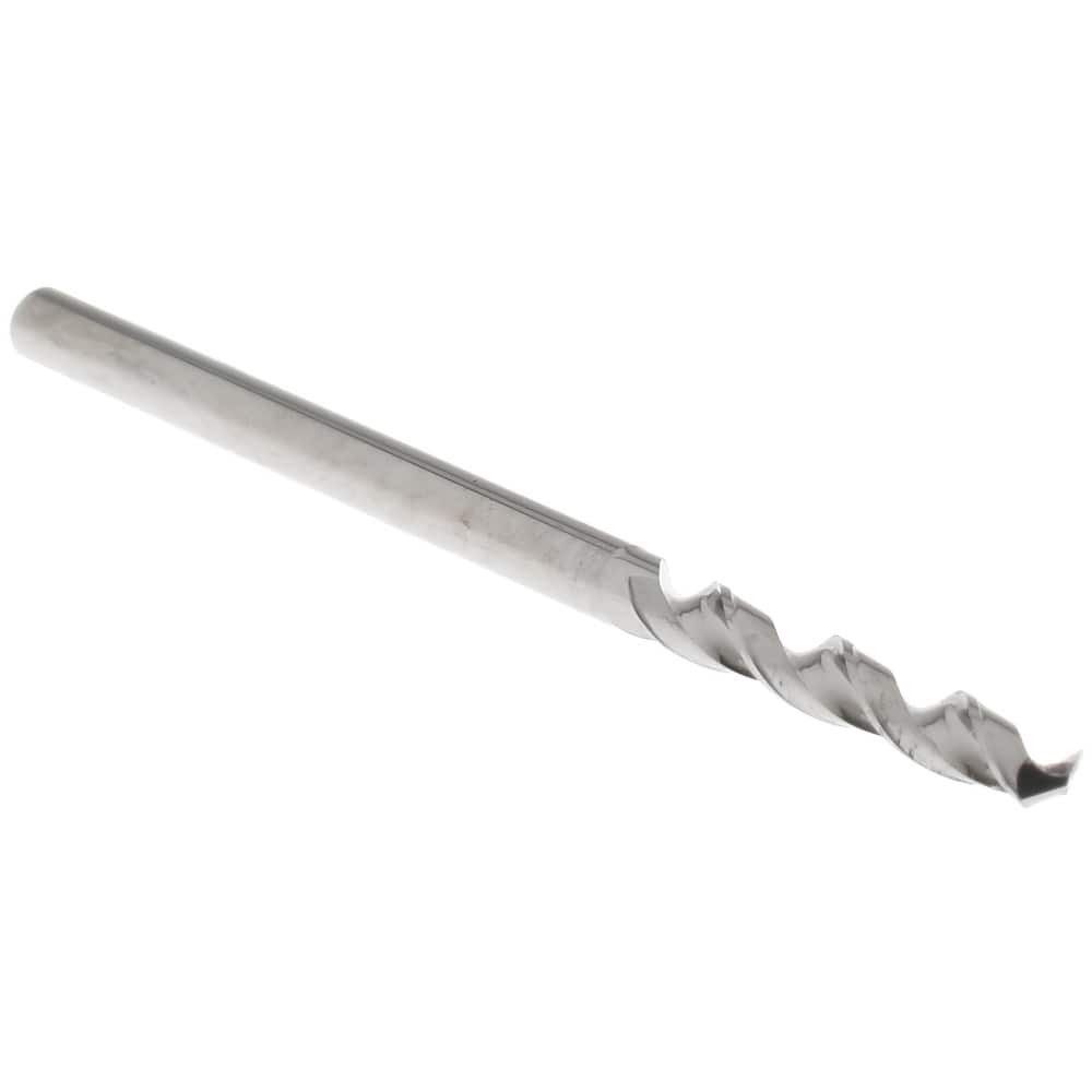 Accupro A-6100147R Micro Drill Bit: 1.47 mm Dia, 120 &deg; Point, Solid Carbide