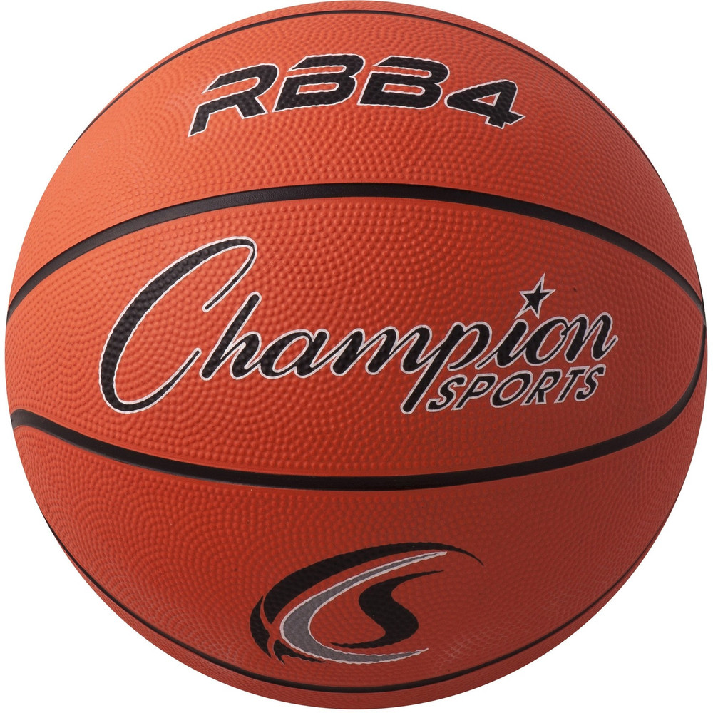 Champion Sports RBB4 Champion Sports Intermediate Rubber Basketball Orange