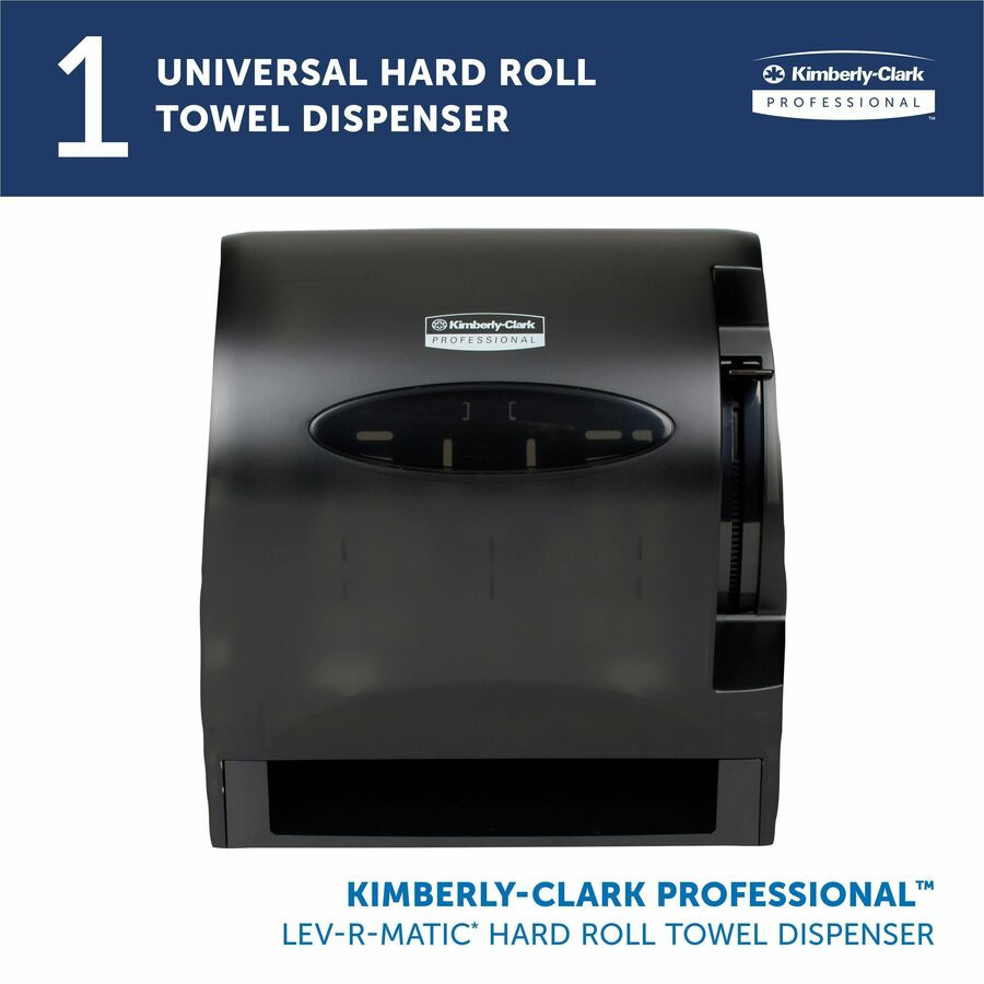 Kimberly-Clark Corporation Kimberly-Clark Professional 09765 Kimberly-Clark Professional Lev-R-Matic Manual Hard Roll Towel Dispenser