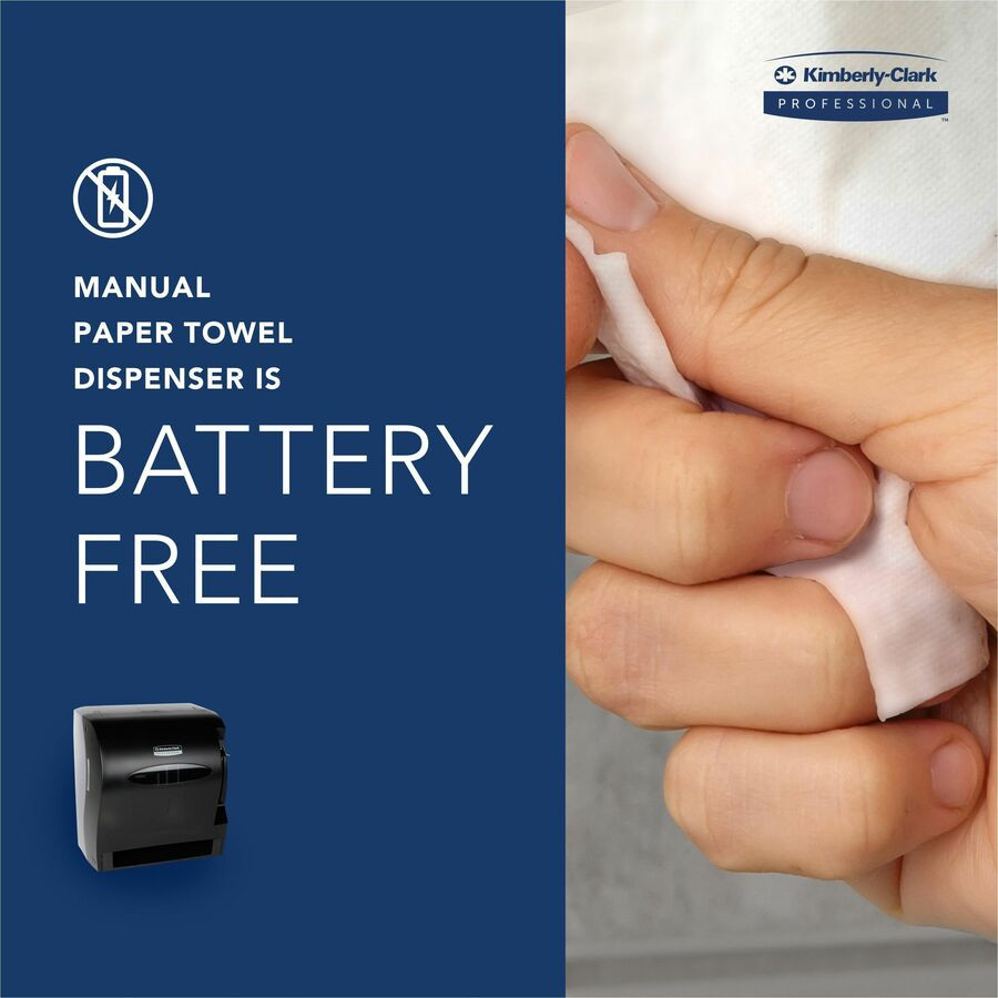 Kimberly-Clark Corporation Kimberly-Clark Professional 09765 Kimberly-Clark Professional Lev-R-Matic Manual Hard Roll Towel Dispenser