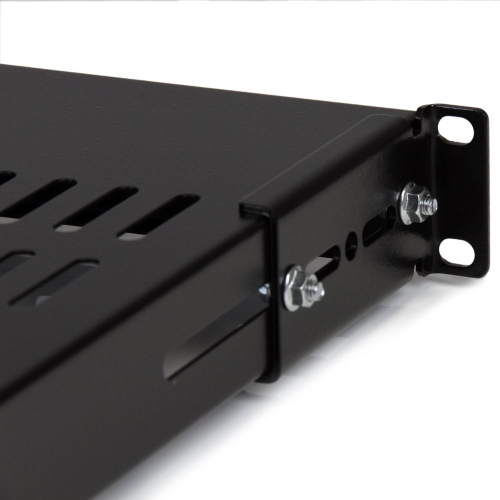 StarTech.com ADJSHELF StarTech.com 1U Adjustable Mounting Depth Vented Rack Mount Shelf - 175lbs / 80kg