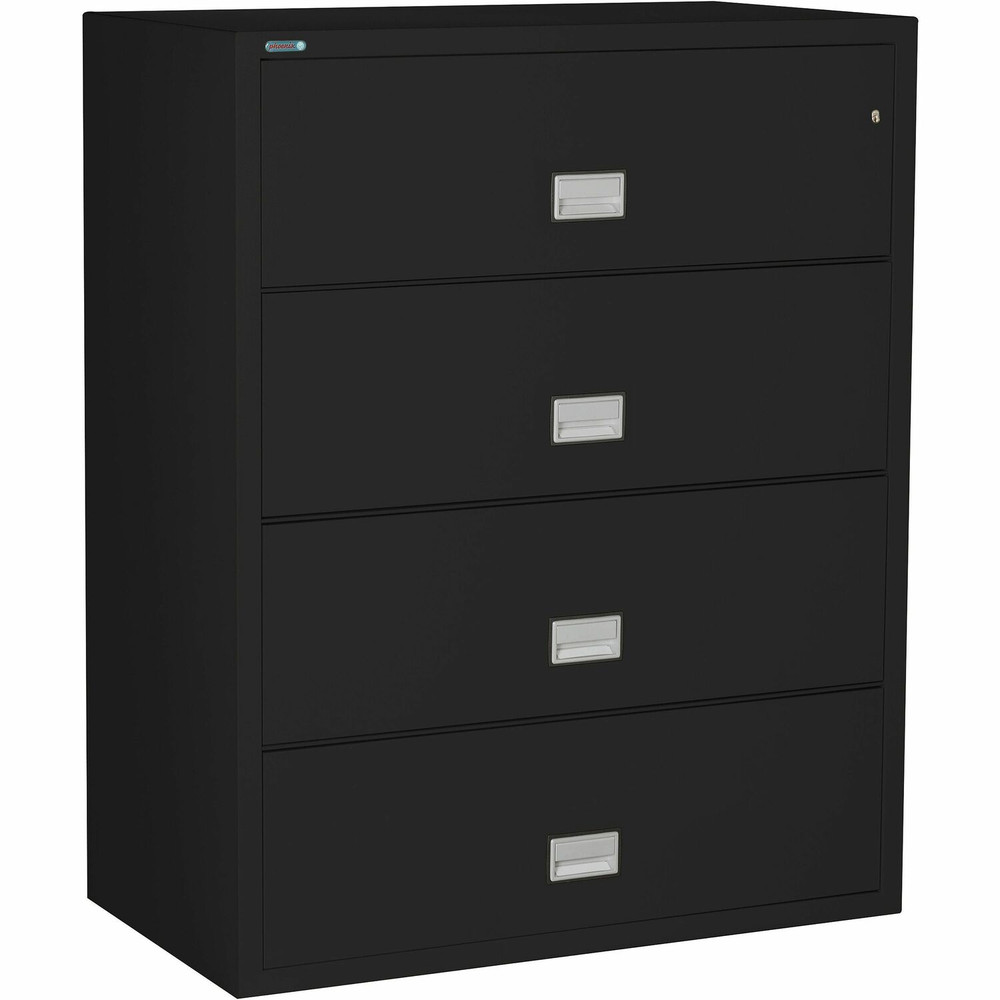 Phoenix Safe International, LLC Phoenix LAT4W44B Phoenix World Class Lateral File - 4-Drawer