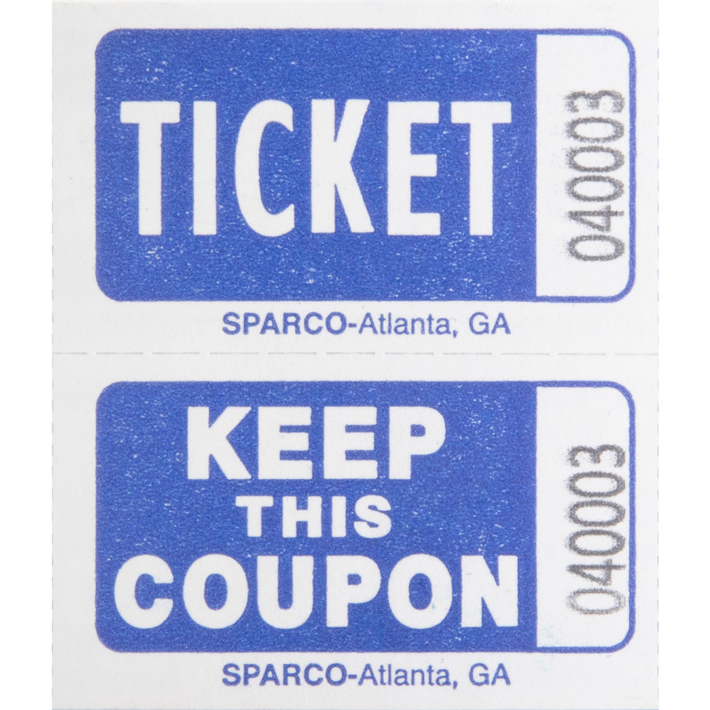 Sparco Products Sparco 99230 Sparco Roll Tickets