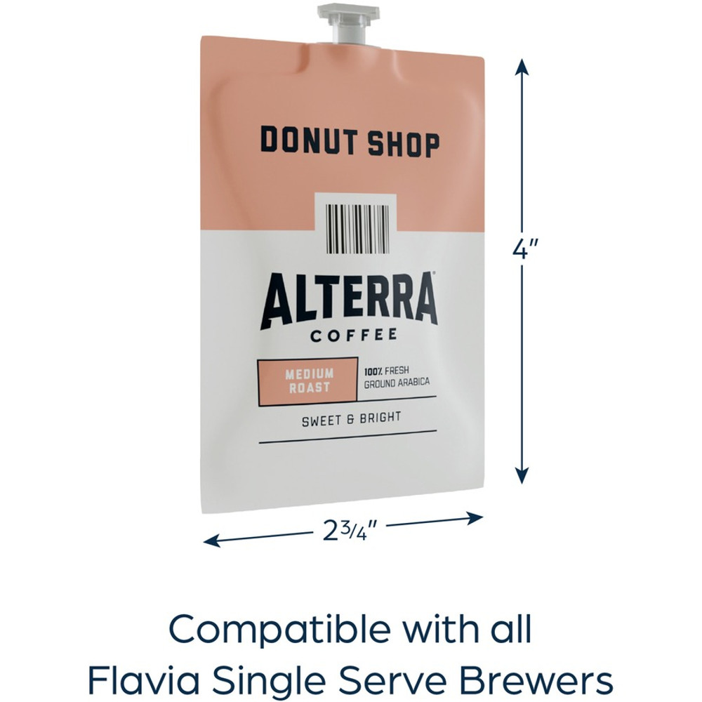 Lavazza North America Lavazza 48019 Alterra Freshpack Donut Shop Coffee