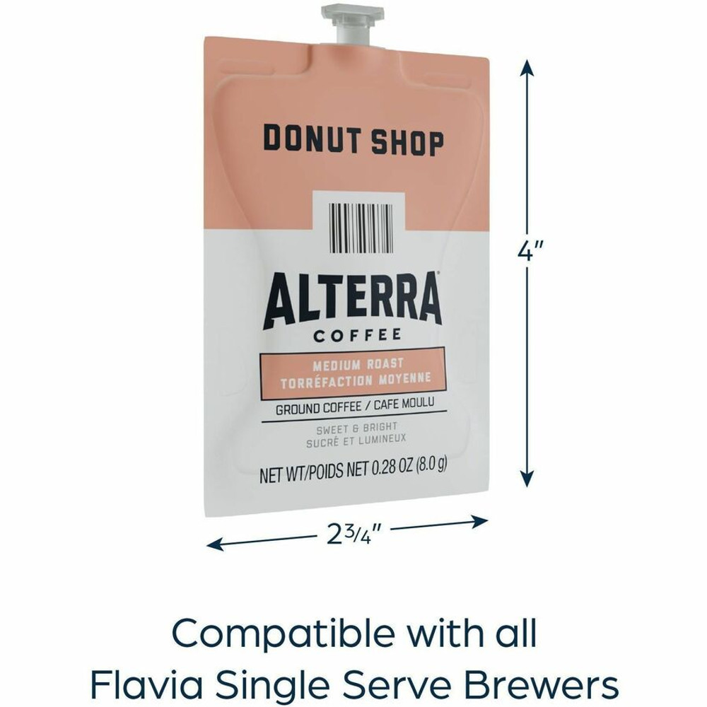 Lavazza North America Lavazza 48019 Alterra Freshpack Donut Shop Coffee