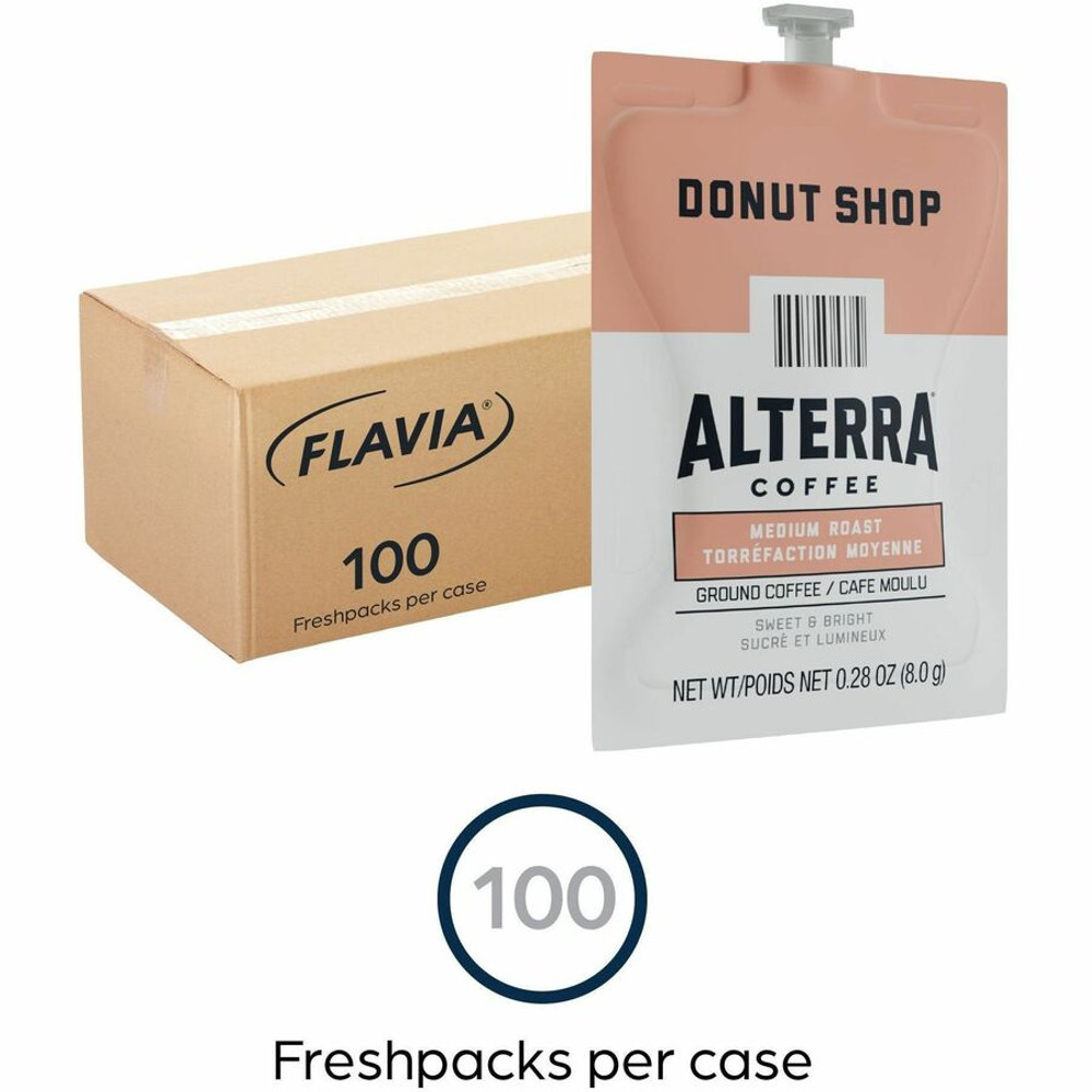 Lavazza North America Lavazza 48019 Alterra Freshpack Donut Shop Coffee