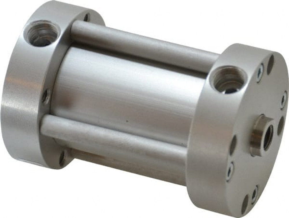 ARO/Ingersoll-Rand SCC11-XXXXX-020 Double Acting Rodless Air Cylinder: 1-1/8" Bore, 2" Stroke, 250 psi Max, 1/8, Head or Cap Mount