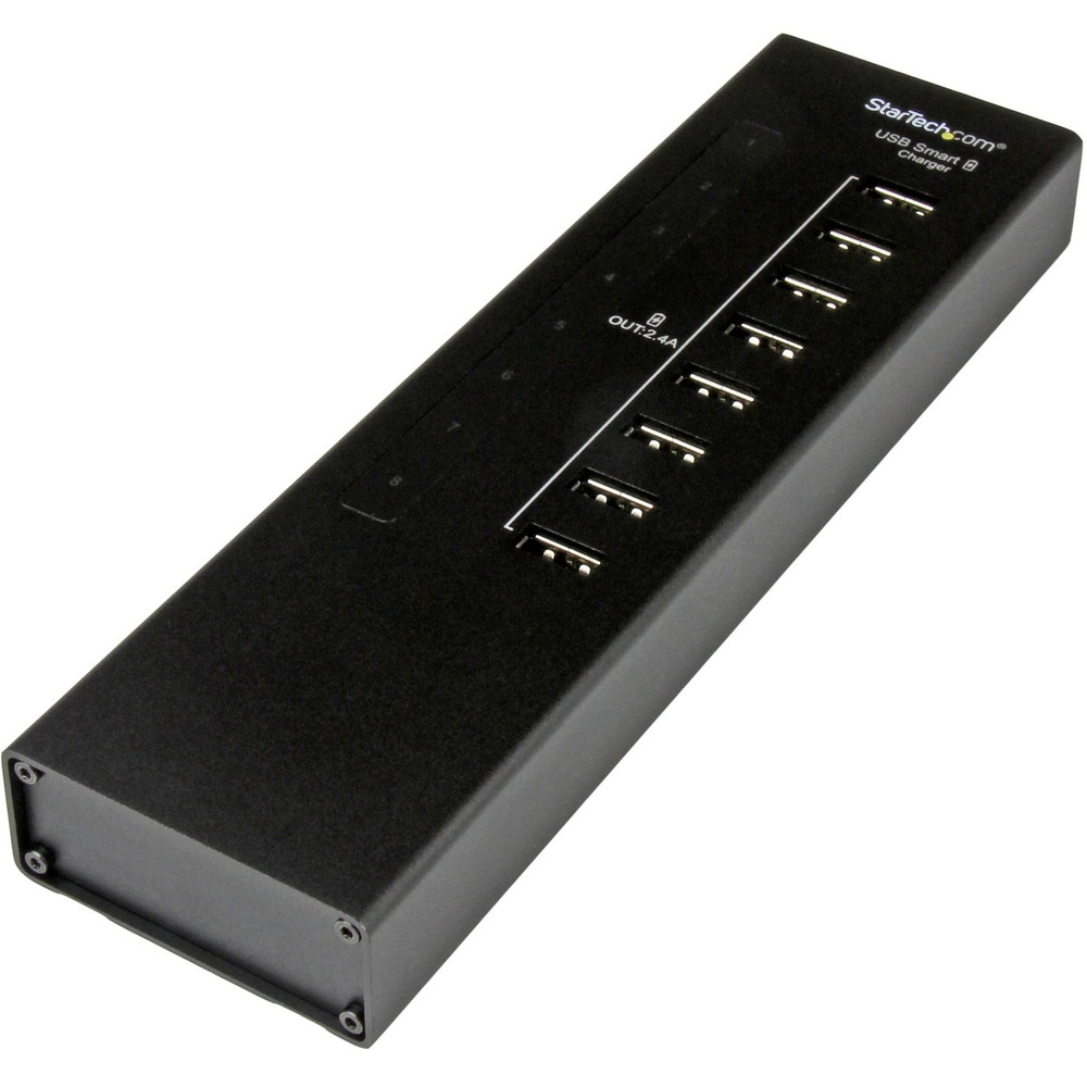 StarTech.com ST8CU824 StarTech.com 8-Port Charging Station for USB Devices - 96W/19.2A