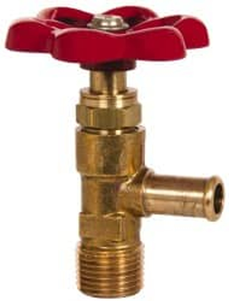 Eaton 1422 3/8" Pipe, Steel Shutoff Drain Cock & Shutoff Valve