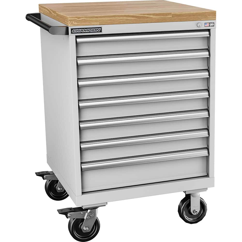 Champion Tool Storage S150701MBBB-LG Storage Cabinet: 28-1/4" Wide, 28-1/2" Deep, 43-1/4" High