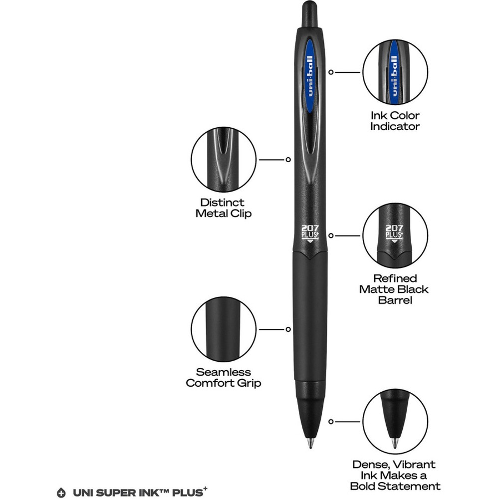 uni-ball Corporation uniball? 70463 uniball&trade; 207 Plus+ Gel Pen