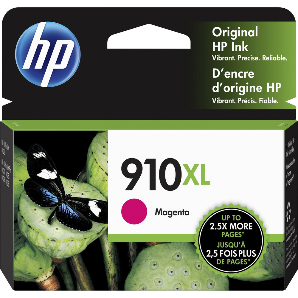 HP Inc. HP 3YL63AN HP 910XL (3YL63AN) Original High Yield Inkjet Ink Cartridge - Magenta - 1 Each