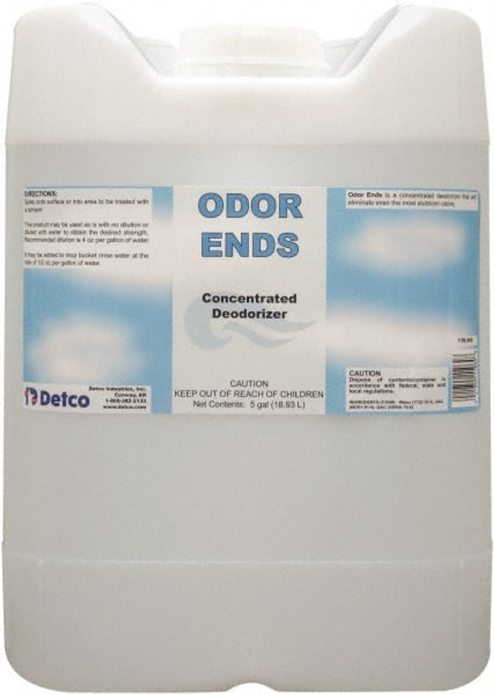 Detco 1196-C05 Odor Ends, 5 Gal Cube, Concentrated Odor Neutralizer
