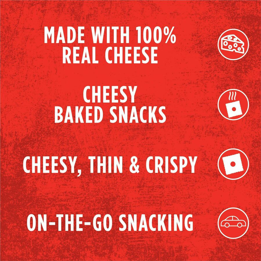 Kellanova Cheez-It 11500 Cheez-It Snap'd Baked Cheese Variety Pack
