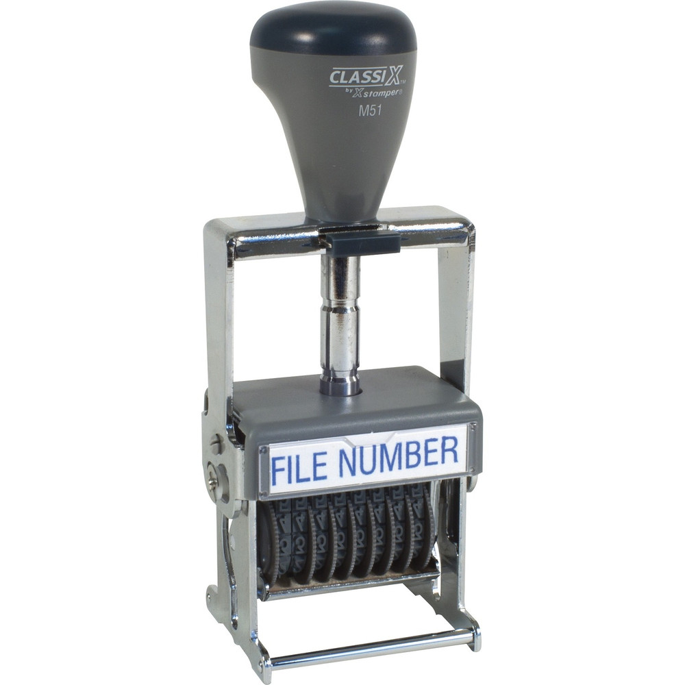 Shachihata, Inc Xstamper M51 Xstamper ClassiX Self-inking Number Stamp