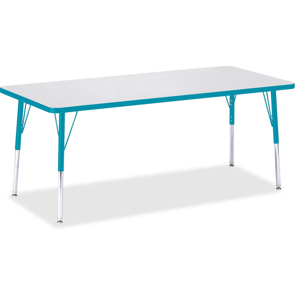 Jonti-Craft, Inc Jonti-Craft 6413JCE005 Jonti-Craft Berries Elementary Height Color Edge Rectangle Table