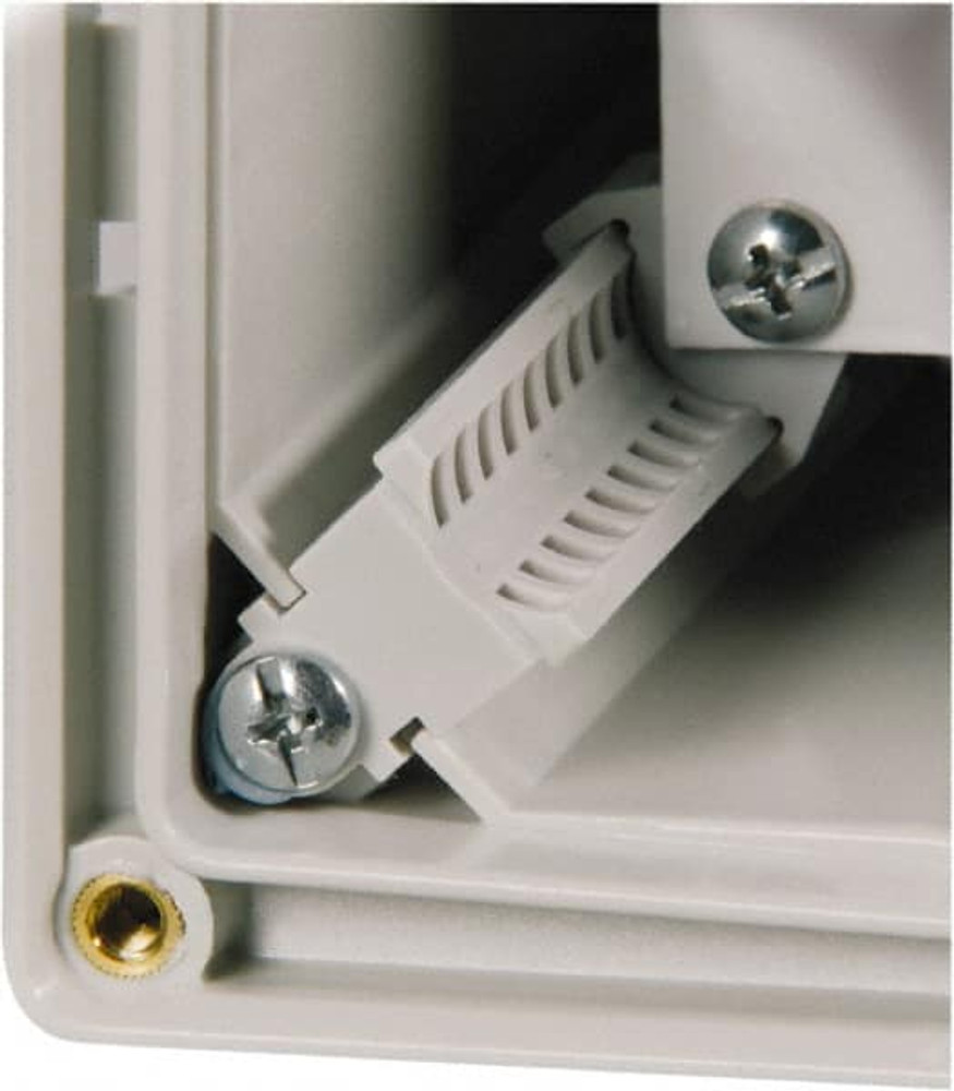 Fibox AVBK5 Electrical Enclosure Variable Height Back Panel Kit: Polycarbonate, Use with ARCA JIC