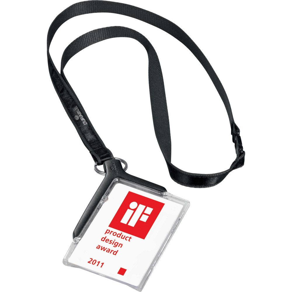 Durable Office Products Corp. DURABLE 820758 DURABLE&reg; ID Badge Deluxe Holder Lanyard