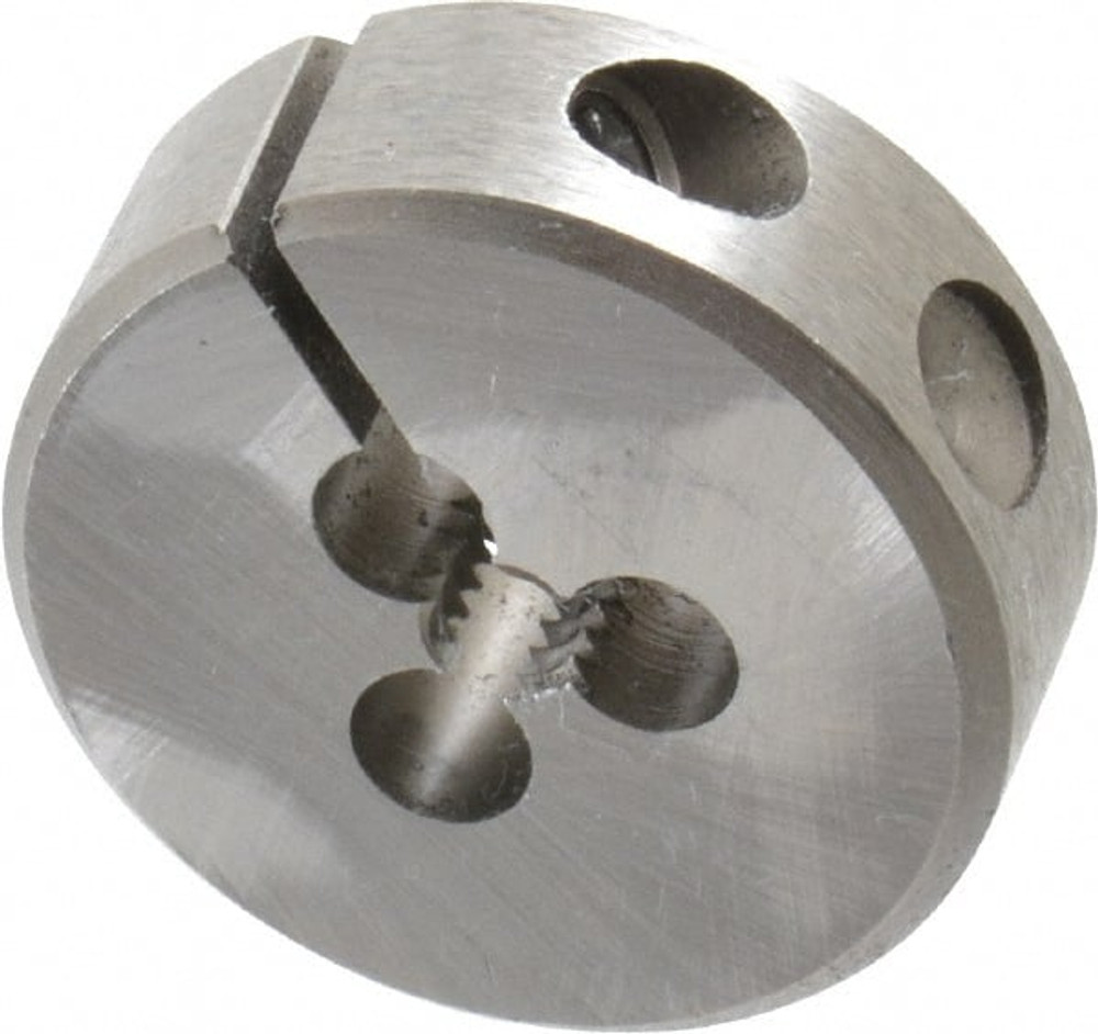 Irwin Hanson 3728 Round Die: #10-24, 3/8" OD, Carbon Steel