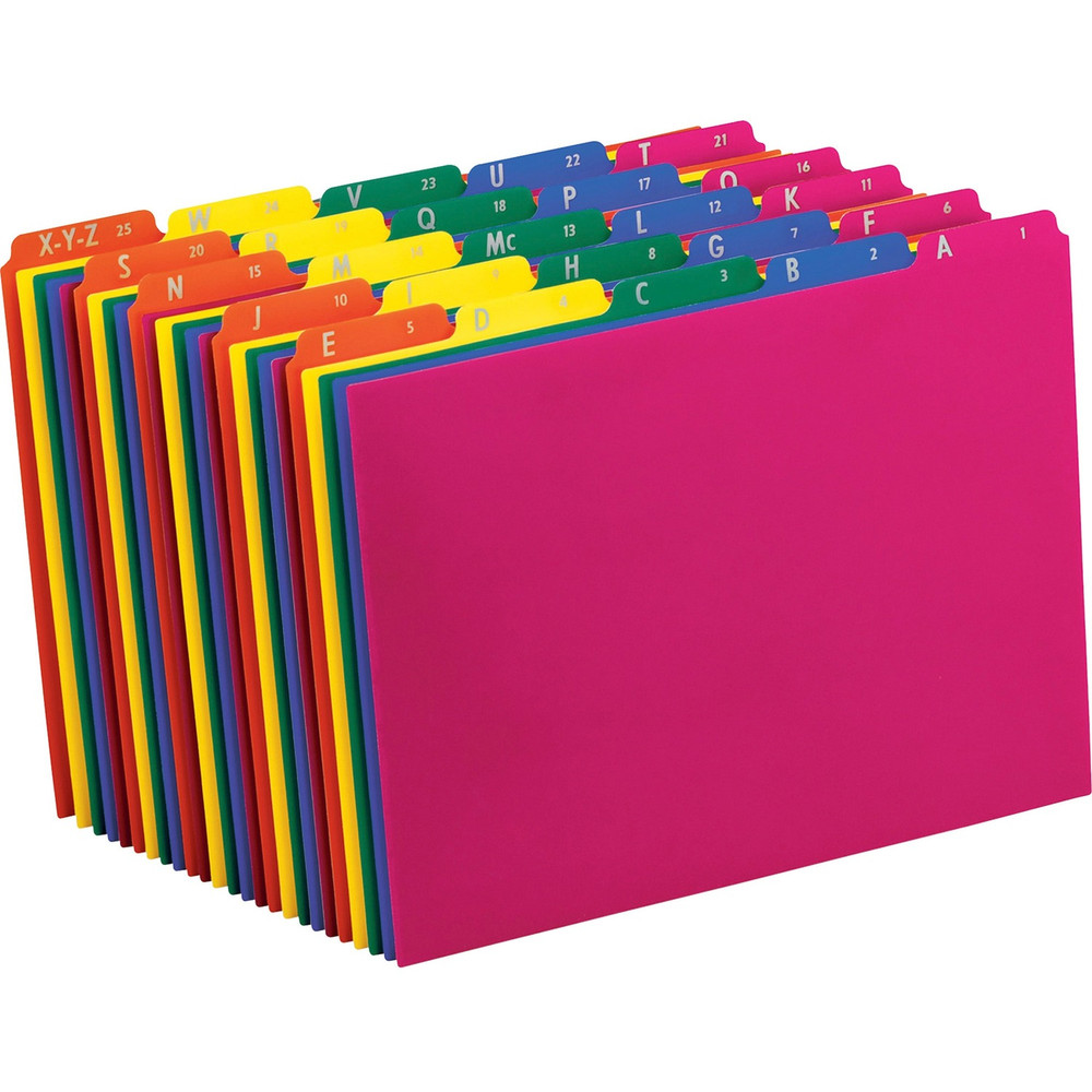 TOPS Products Pendaflex 40142 Pendaflex Top Tab Assorted A-Z File Guides