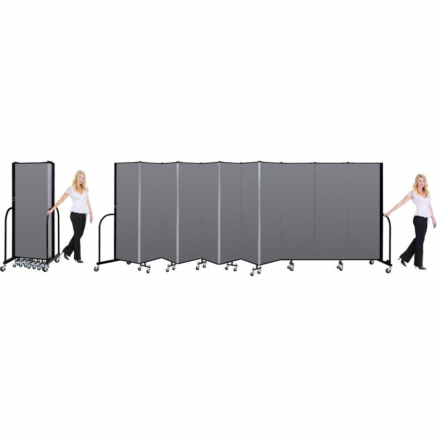 Screenflex CFSL6013DG Screenflex Portable Room Dividers